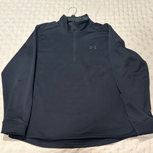 UA ColdGear Loose Black 1/2 Zip